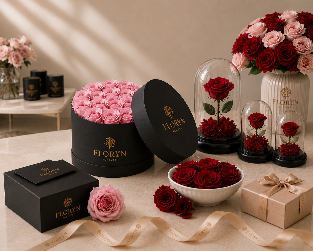 Wholesale Preserved Flowers From China For Florists, Wholesalers & Gift Brands